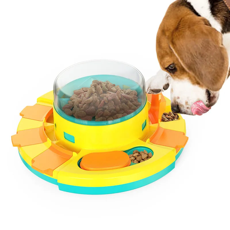 Non-slip base of the pedal puzzle feeder
