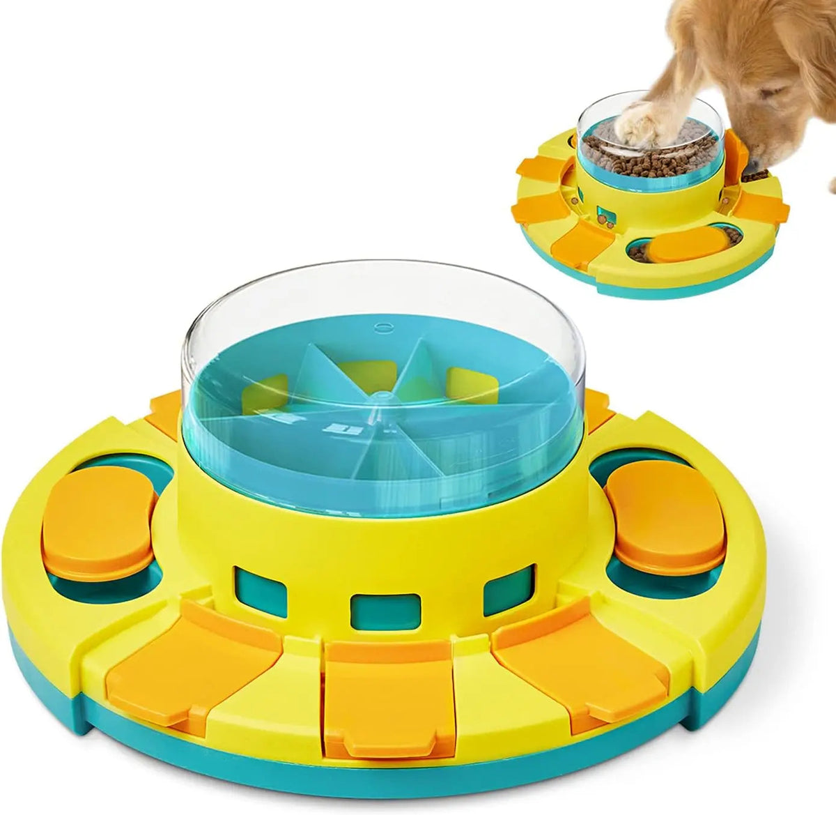 Pedal puzzle feeder dimensions