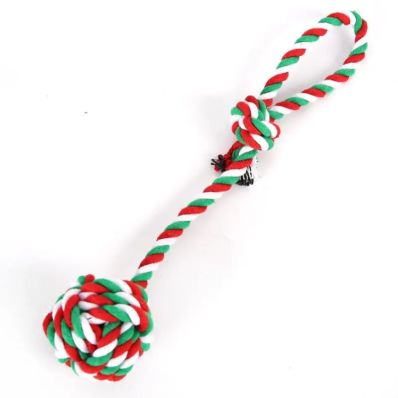 Rope dog toy set four pieces