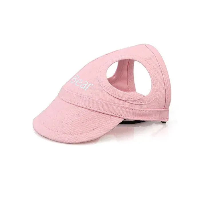 SunPaws dog sun hat shown in several colours