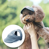 SunPaws dog sun hat with UV protection