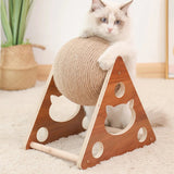 Sisal scratch ball for cats