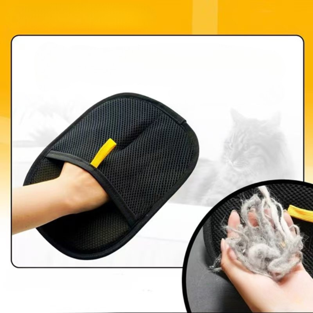 Practical pet hair removal glove