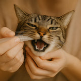 Dental care pen for cats