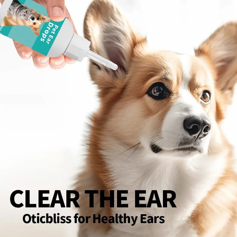 Natural ear cleaner for dogs