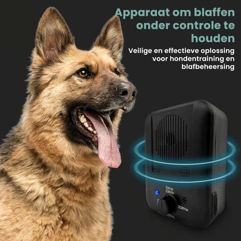 Controls on the QuietHound ultrasonic bark deterrent