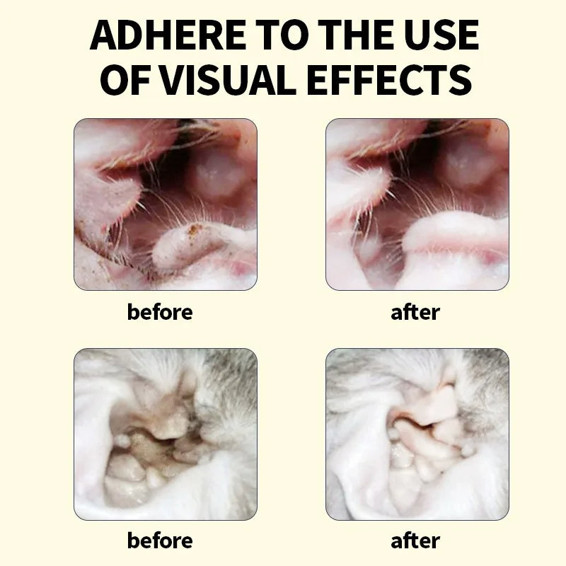 Natural ear cleaner for dogs