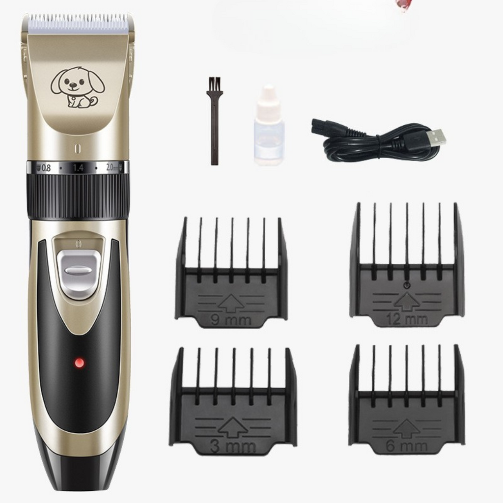 Quiet dog grooming clipper charging base