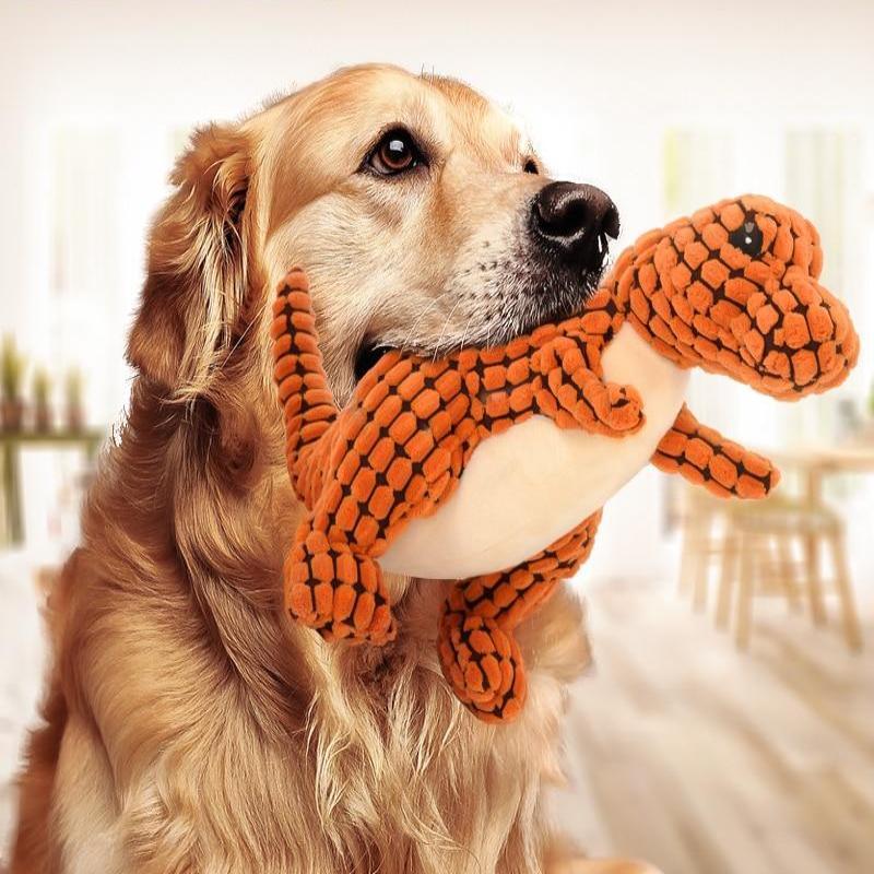 DinoBuddy plush dinosaur pet toy
