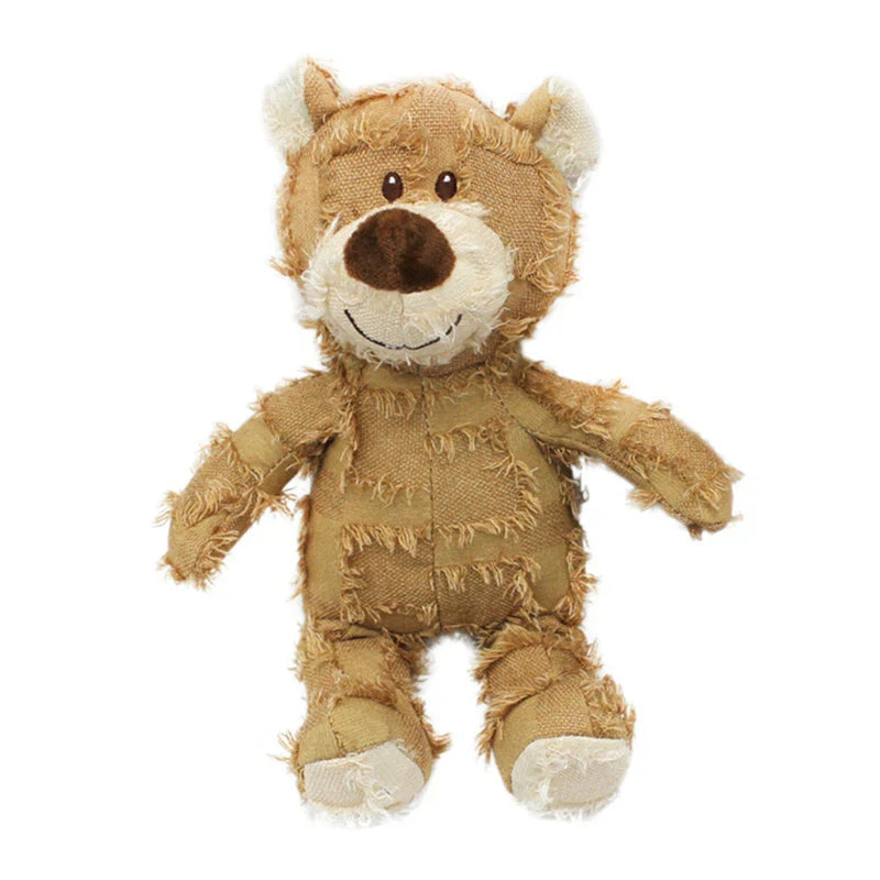 ToughPaw durable dog toy in dark brown