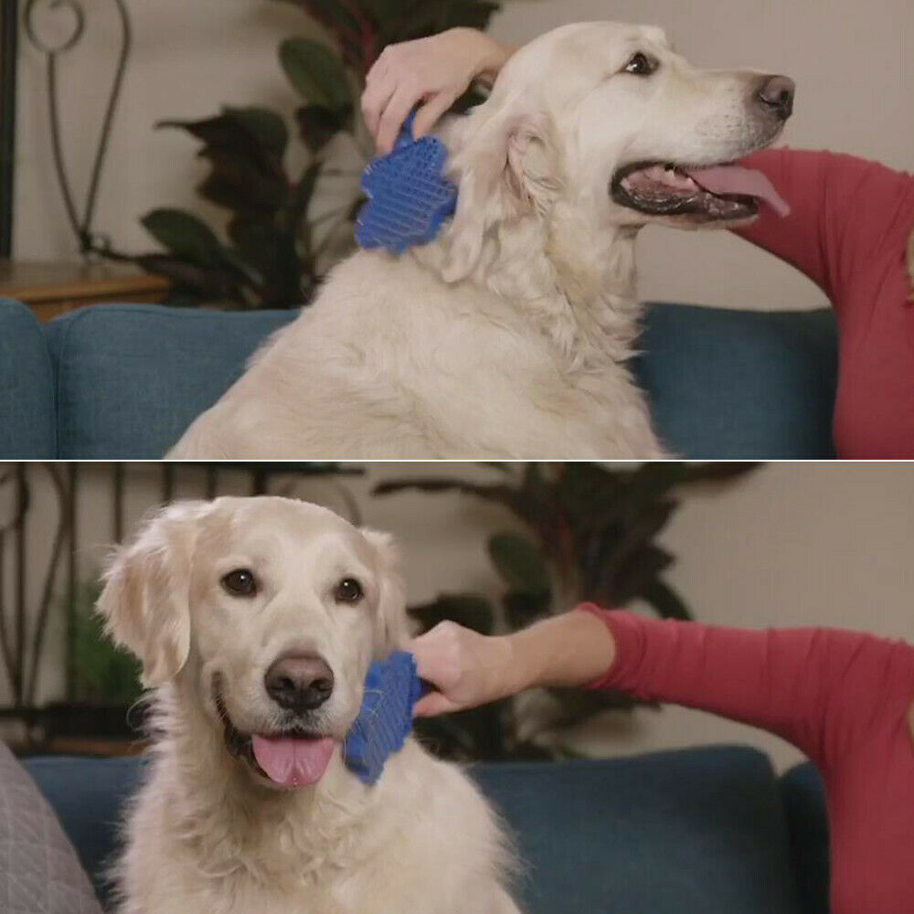FurMagic 2-in-1 grooming brush for dogs and cats