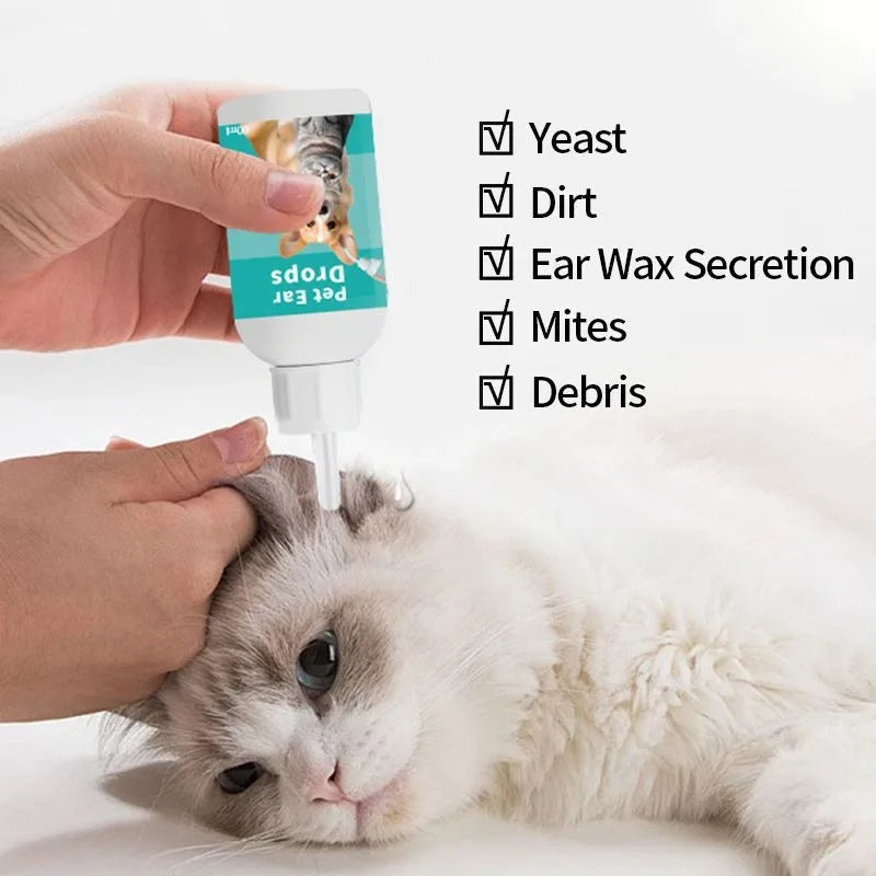 Natural ear cleaner for dogs