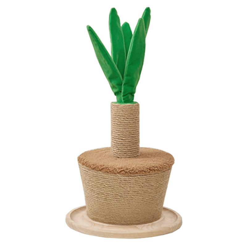 Flowerpot climbing frame for cats