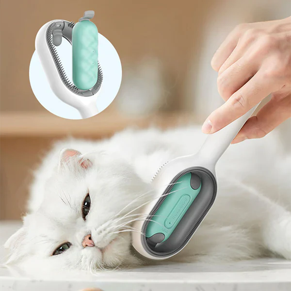 GroomPro dual-function pet grooming comb