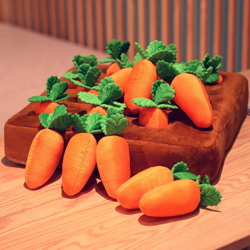 Machine washable base of the carrot snuffle garden