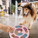 Interactive slow feeder puzzle bowl