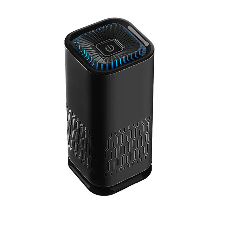 AirPaws air purifier running in a living room