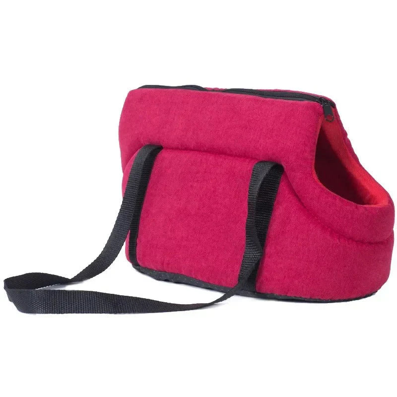 Breathable mesh panels on the CarryPaws pet carrier