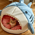 CosyNest portable cat cave with cushion