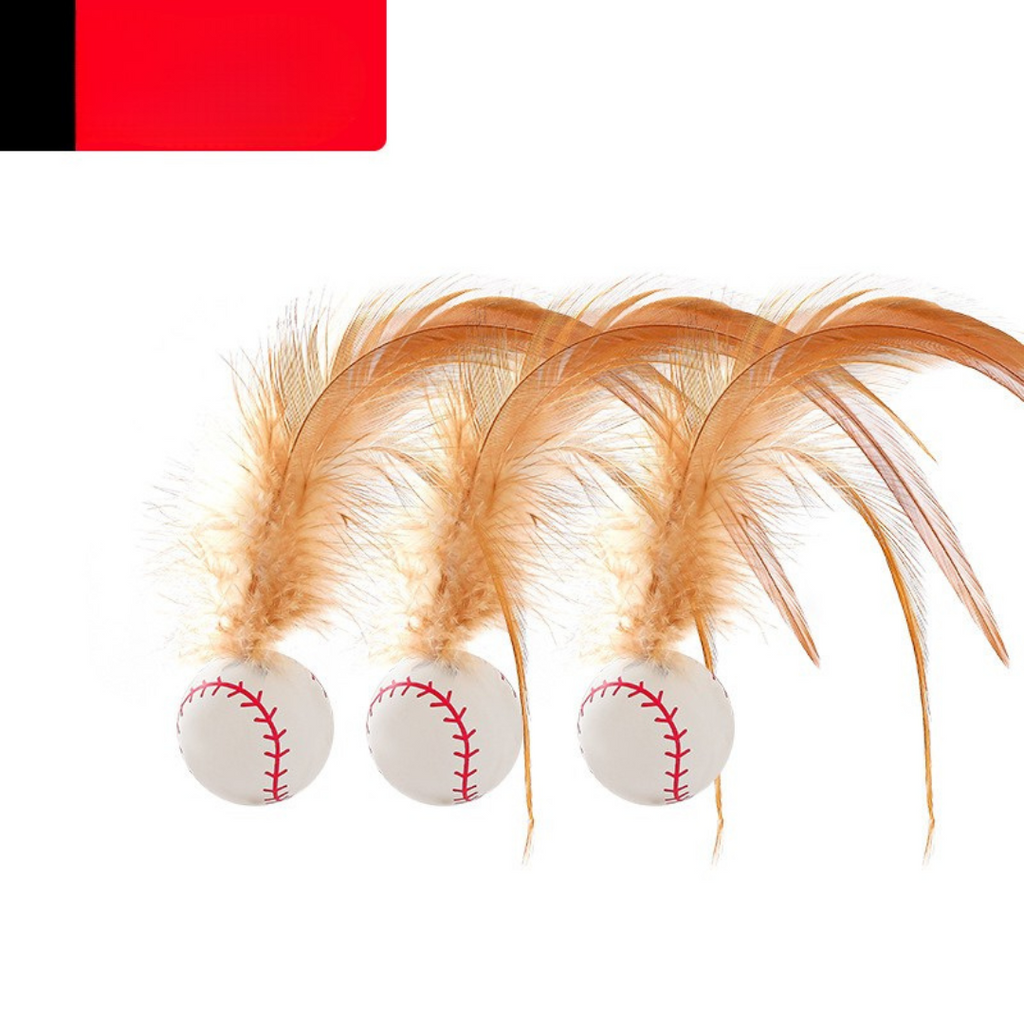 Rubber base of the bouncy feather cat toy