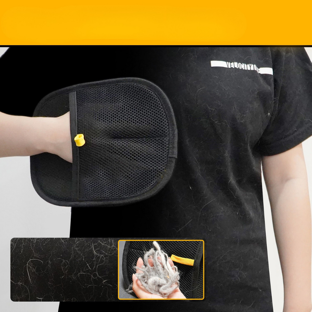 Practical pet hair removal glove