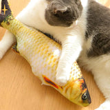 PlayFish interactive swimming fish cat toy set of 4