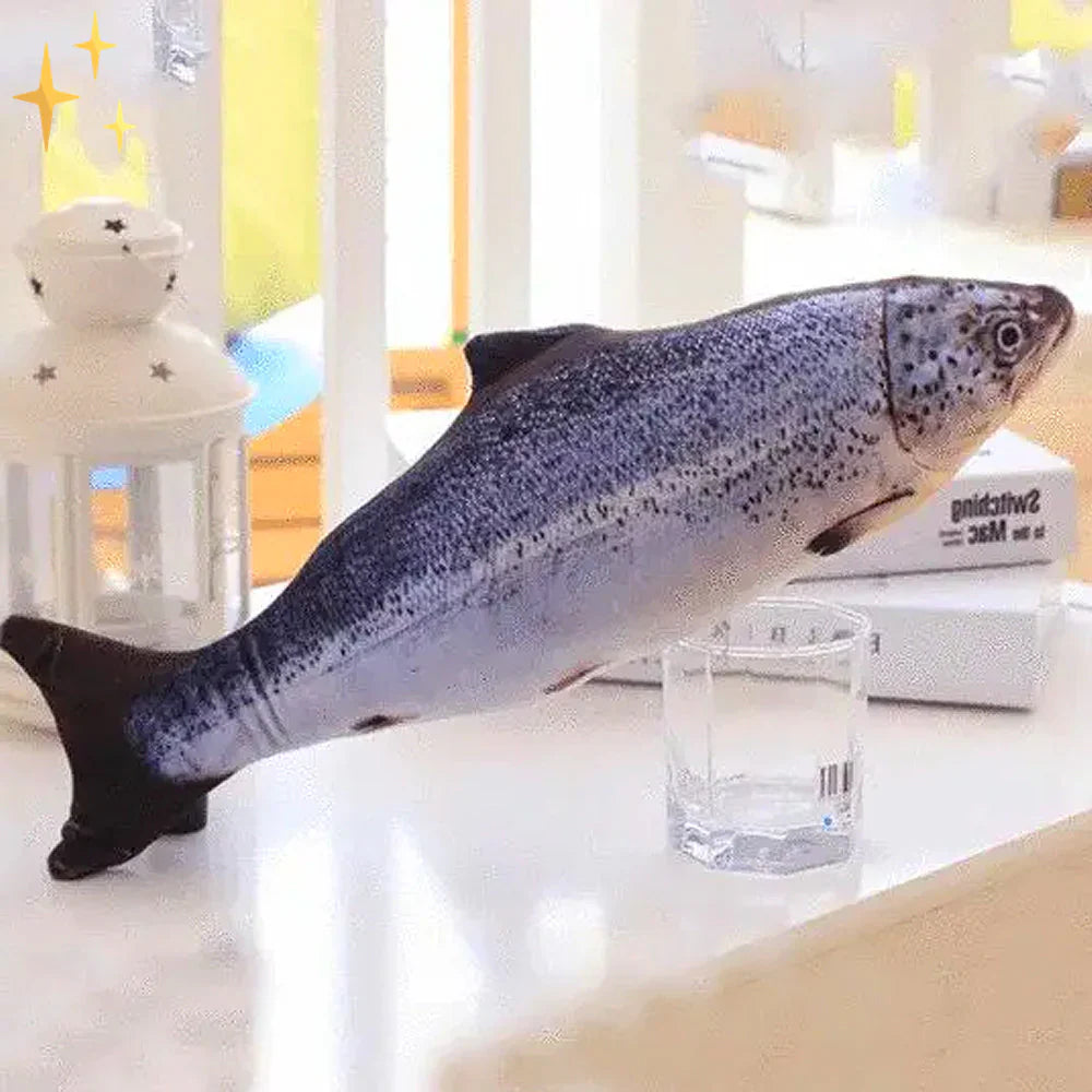 PlayFish motion-activated swimming fish toy
