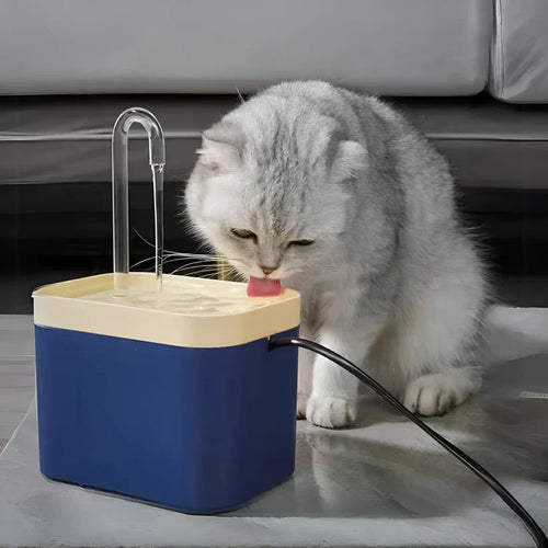 FreshFlow quiet automatic cat water fountain