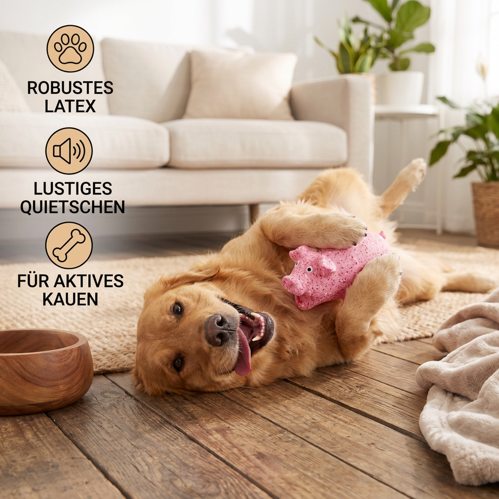 Benefits of the latex squeaky dog toy