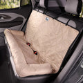 TravelPaw cover protecting a car back seat