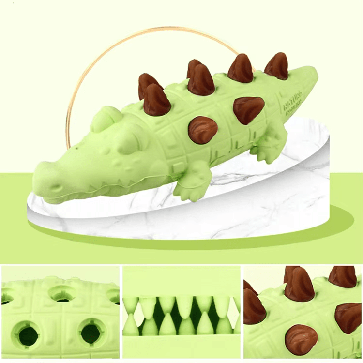 Tyrannosaurus rex design dog chew toy