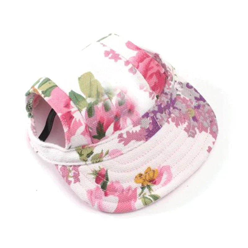Pet cap with breathable ear holes
