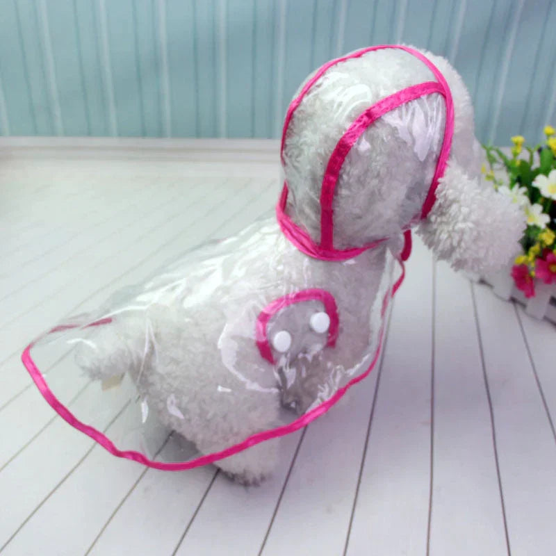 ClearRain dog raincoat colours
