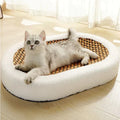 PurrSpot Deluxe cat scratcher and bed