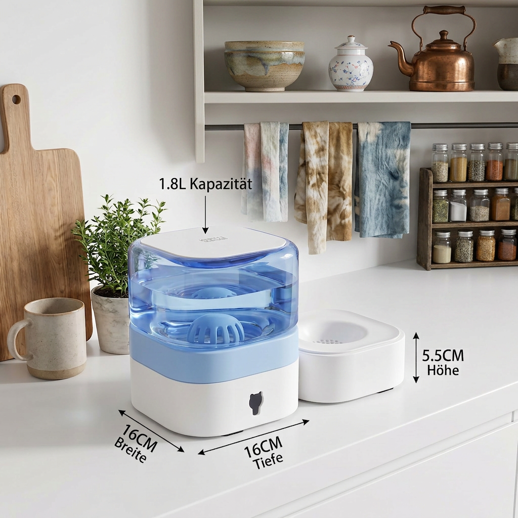 Automatic portable water dispenser for cats