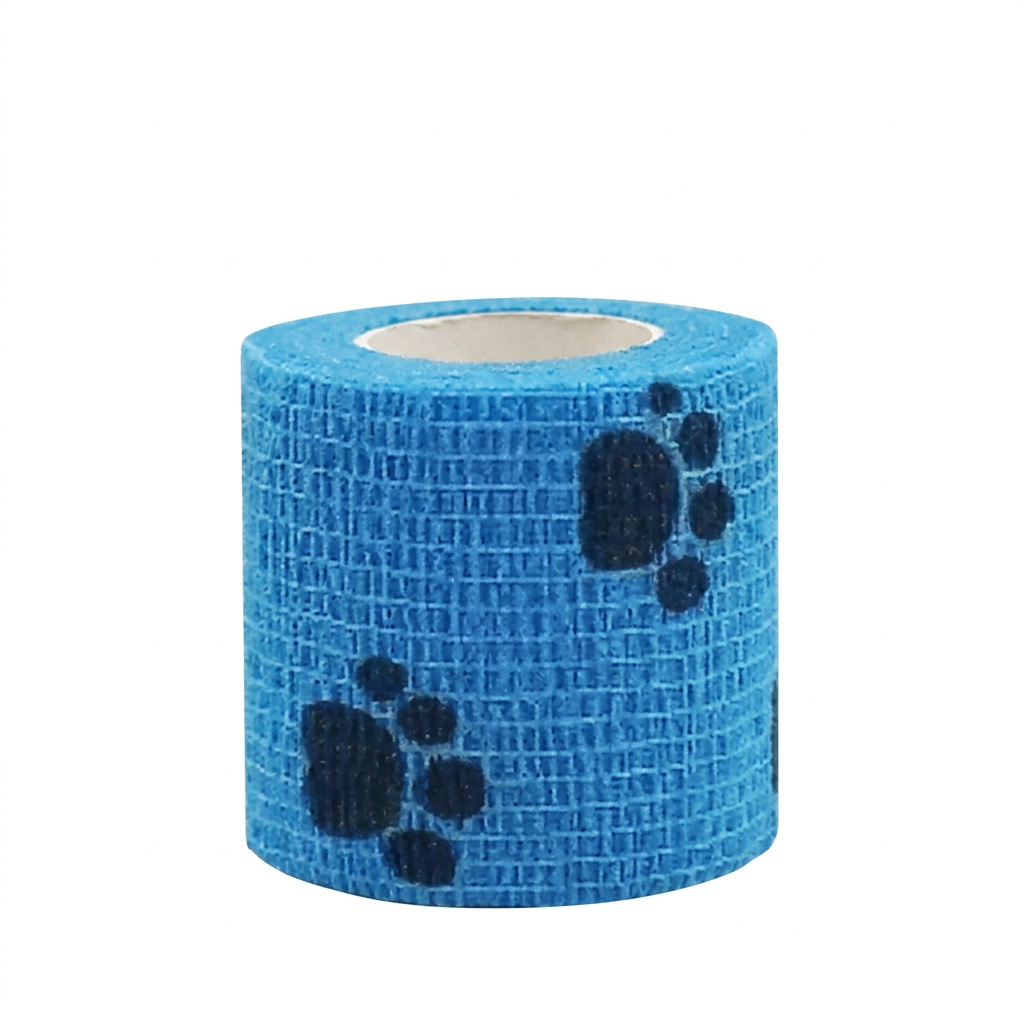 Self-adhesive paw bandage size options