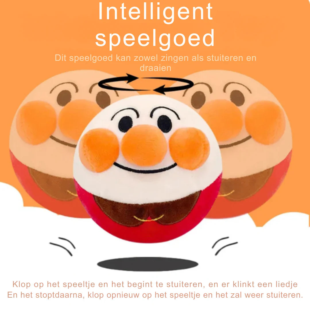 DogRover moving dog toy shown in all three designs