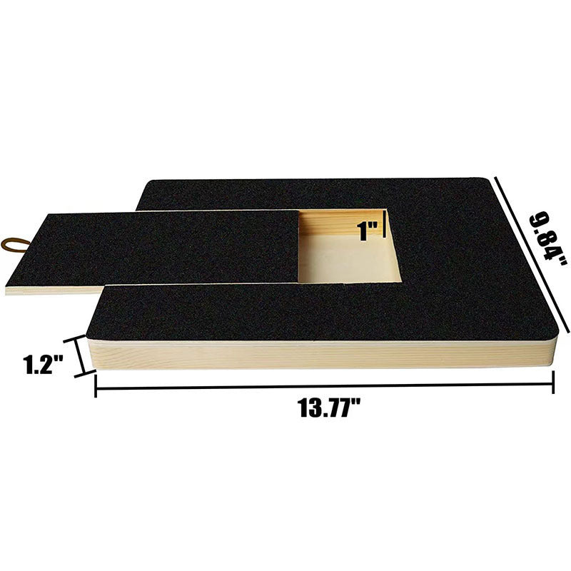 Dog treat puzzle board dimensions