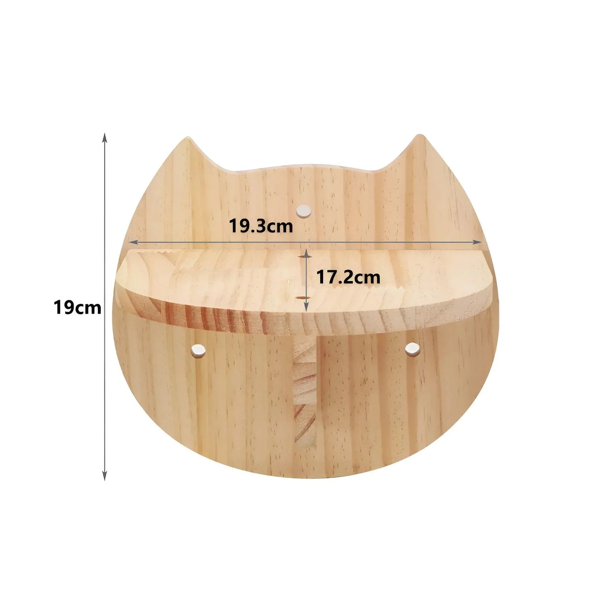 ClimbBuddy striped cat hammock shelf