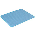 Dog lying on the CoolPaws ice-silk cooling mat