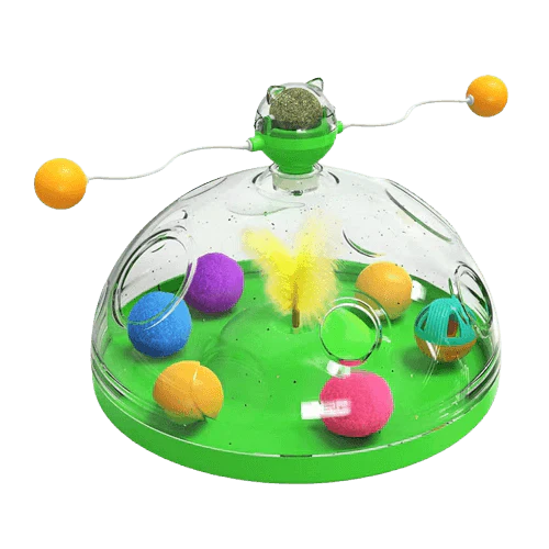 Treat compartments inside the CatChallenge cat puzzle