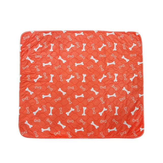 Reusable pet pad in a crate