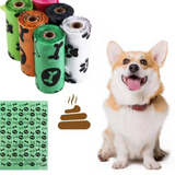 Lavender-scented dog poop bags with dispenser