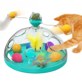 CatChallenge interactive cat puzzle with spinning windmill