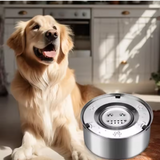 HydroPaw stainless steel anti-spill dog water bowl