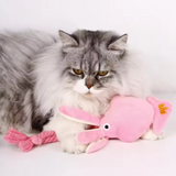 Octopus plush rope dog toy