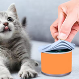 Silicone pet food can lid