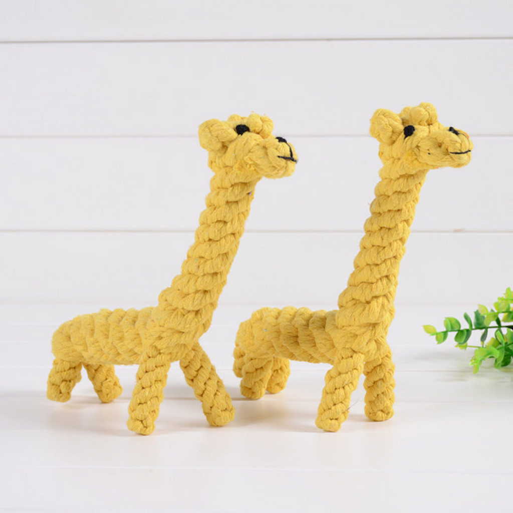 Duckling cotton rope dog toy