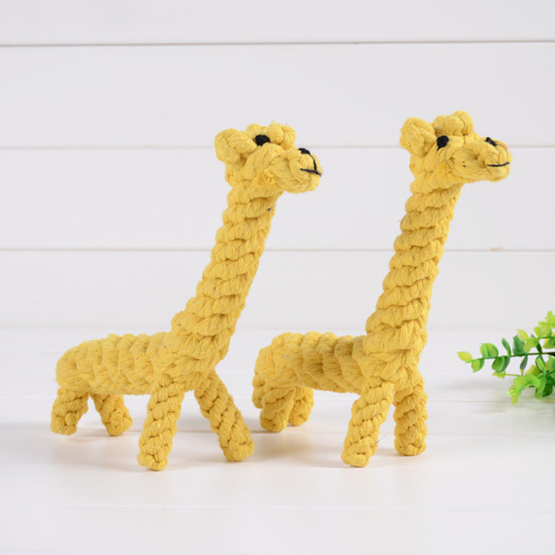 Duckling cotton rope dog toy