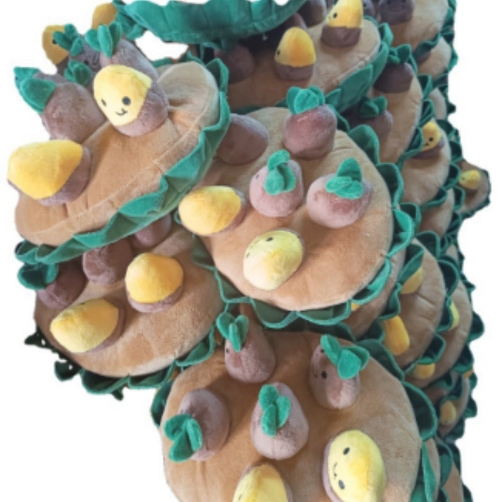 Garden-design snuffle toy for pets